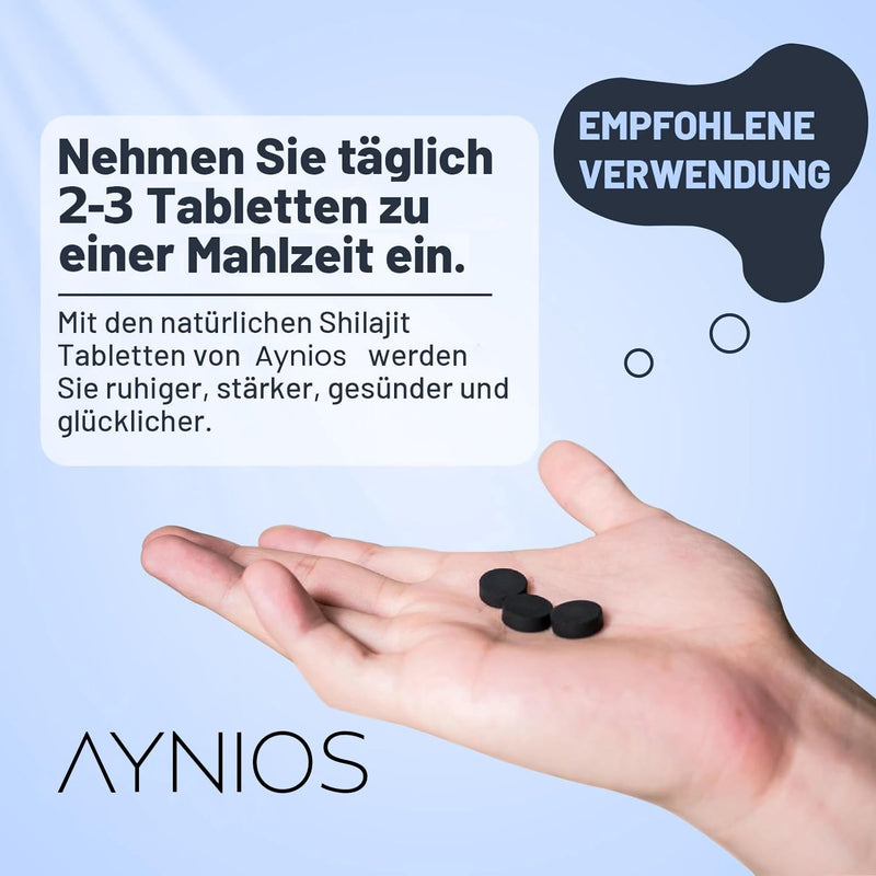 [Australia] - 12,000 MG Shilajit Tablets, 100% Shilajit Original Tablets, Himalayan Resin Alternative, 60 Count - Shilajit Himalaya Organic Tablets, Rich in Fulvic Acid and Over 85 Trace Elements.(No color added) 