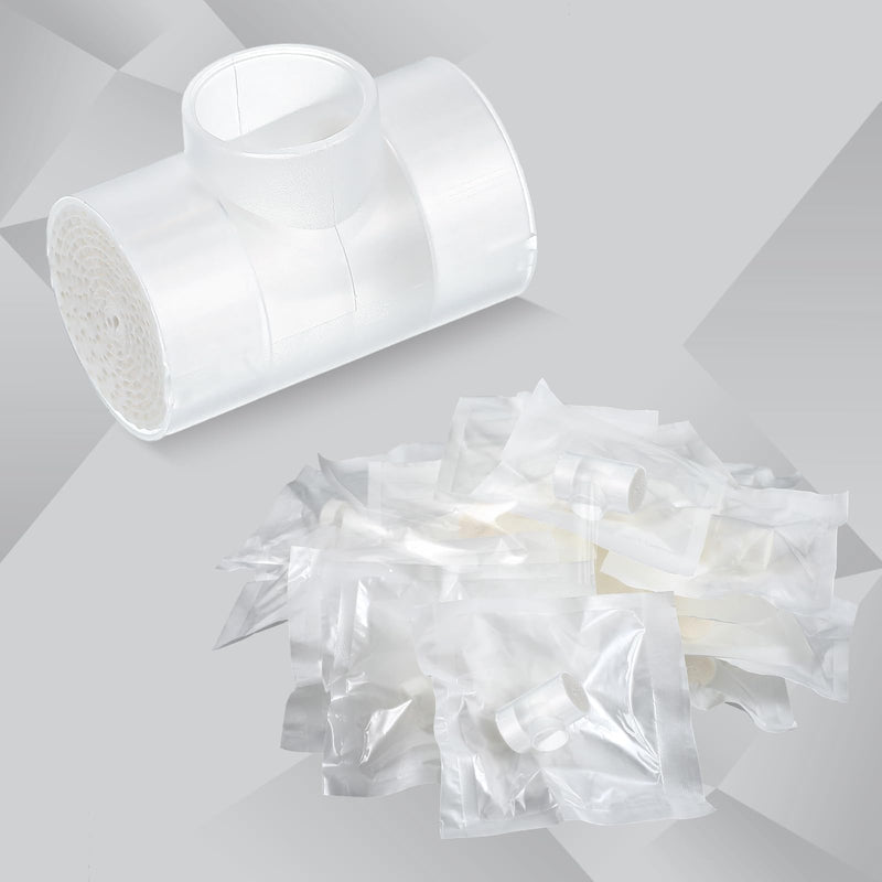 [Australia] - 50 Pcs Tracheostomy HME Heat Moisture Exchanger Individually Package Tracheotomy Humidifier Tracheostomy Supplies 50 