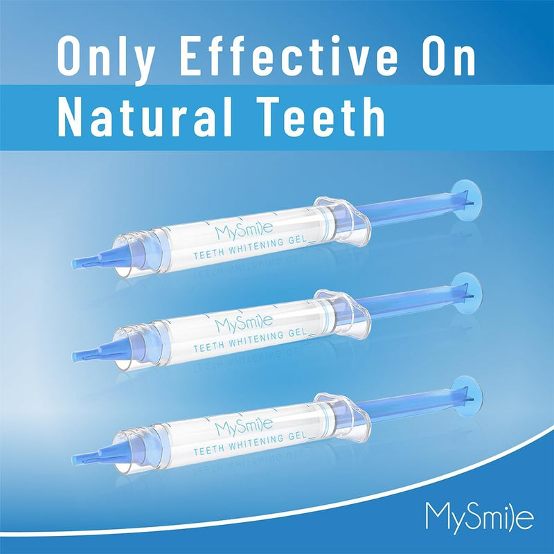 MySmile Teeth Whitening Kit with LED Light 60+ Treatment Teeth Whitening Pen and Gel Enamel Safe, 10 Min Non-Sensitive Fast Teeth Whitener, Helps to Remove Stains from Coffee, Smoking, Wines, Soda, Fo