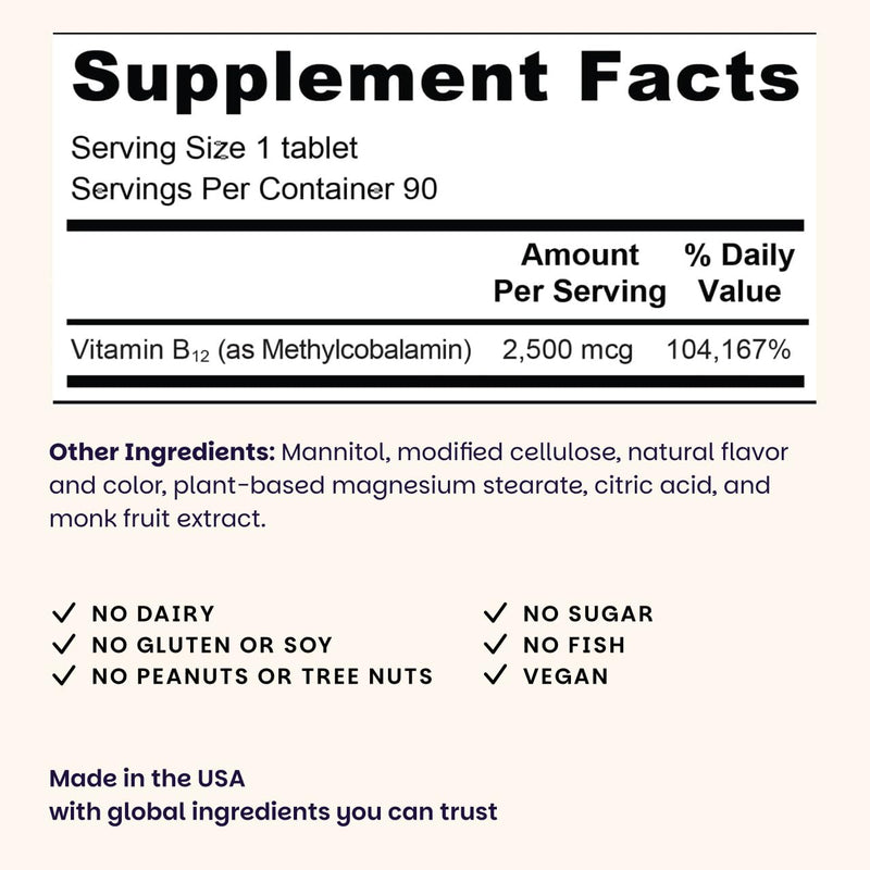 EZ Melts Vitamin C and B12 Sublingual Vitamin Bundle, Sugar Free