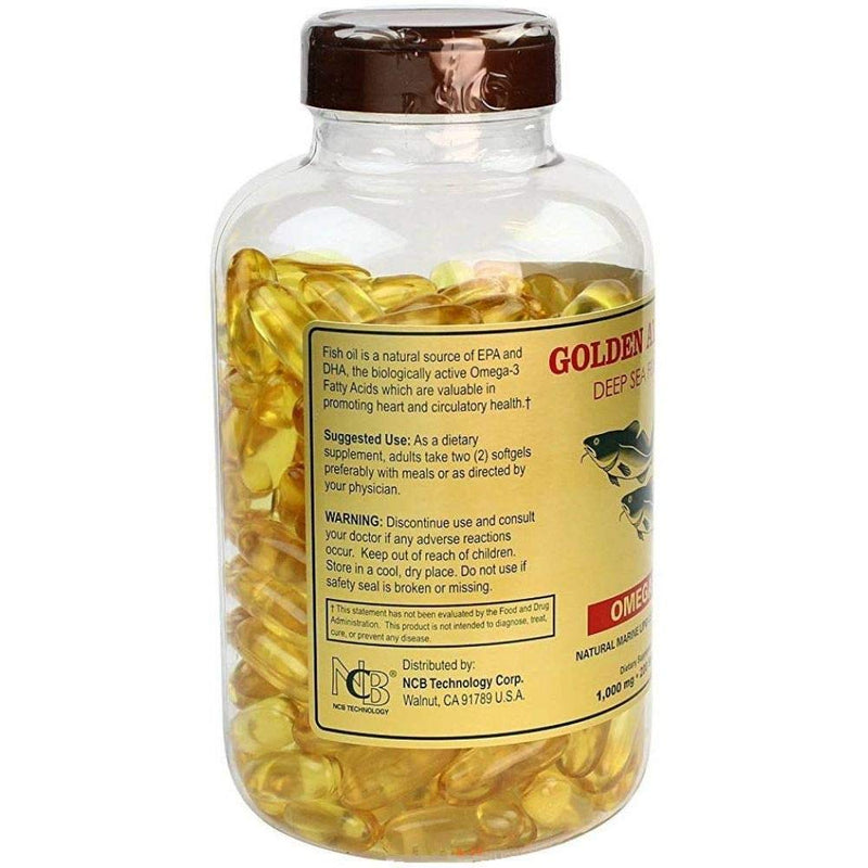 [Australia] - Omega 3 Alaska Deep Sea Fish Oil 1000mg 200 Softgels 