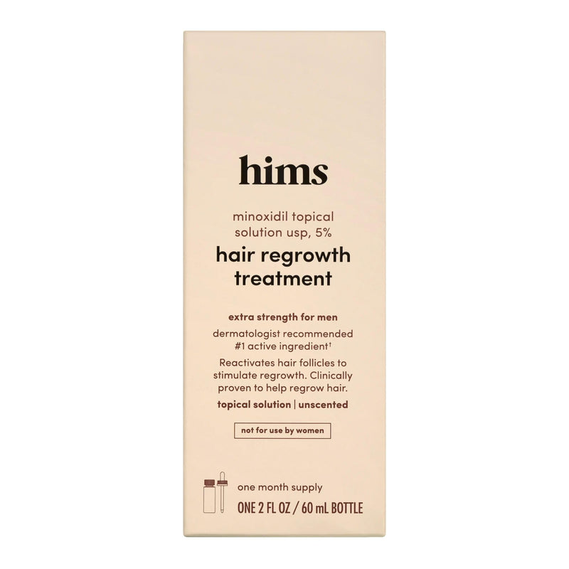 hims Thick Fix Shampoo & Conditioner Set for Healthy Hair Growth & Thickening - Eucalyptus Scent, 6.4 fl oz & hims Minoxidil 5% Topical Solution, Hair Loss & Regrowth Treatment for Men, 2 fl oz
