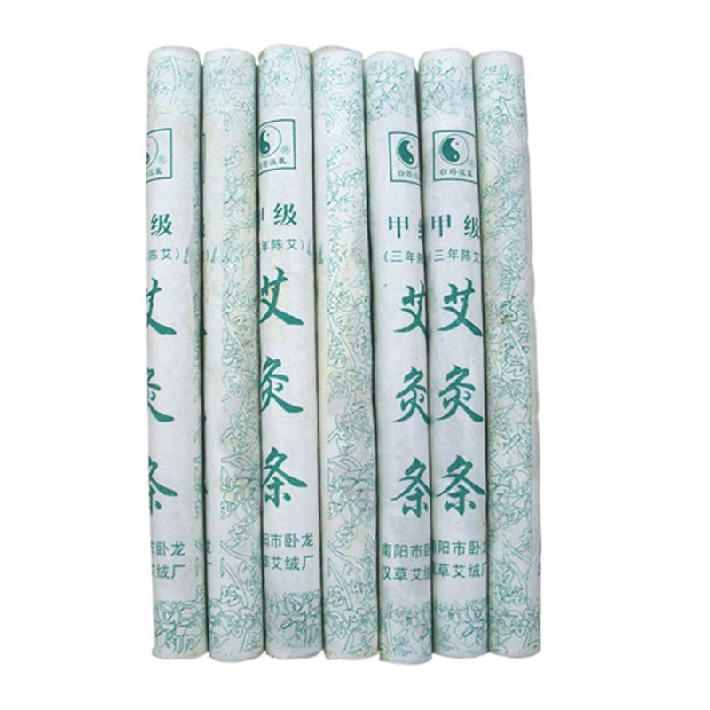[Australia] - Moxa Sticks Natural Mugwort Rolls Pure Handmade 3-Years Purity Wormwood for Moxibustion Ôºà10 per BoxÔºâ 