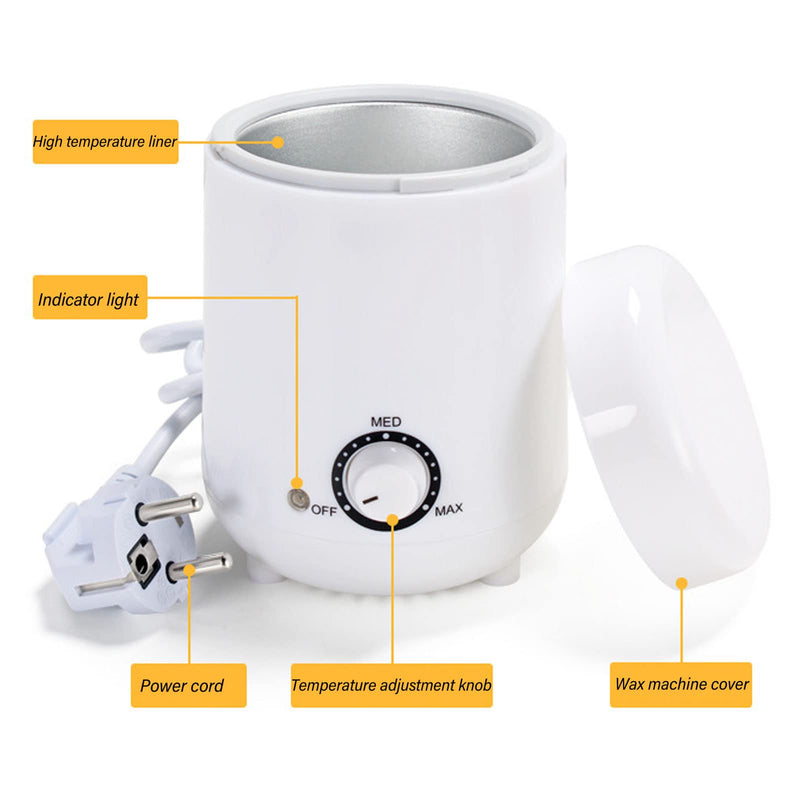 [Australia] - Paraffin Wax Machine, Quick Heating Paraffin Wax Warmer Moisturizing Kit, Soothing Relief with Parrafin Hot Wax At Home Paraffin Wax Bath, Silicone Inner (US Plug) US Plug 