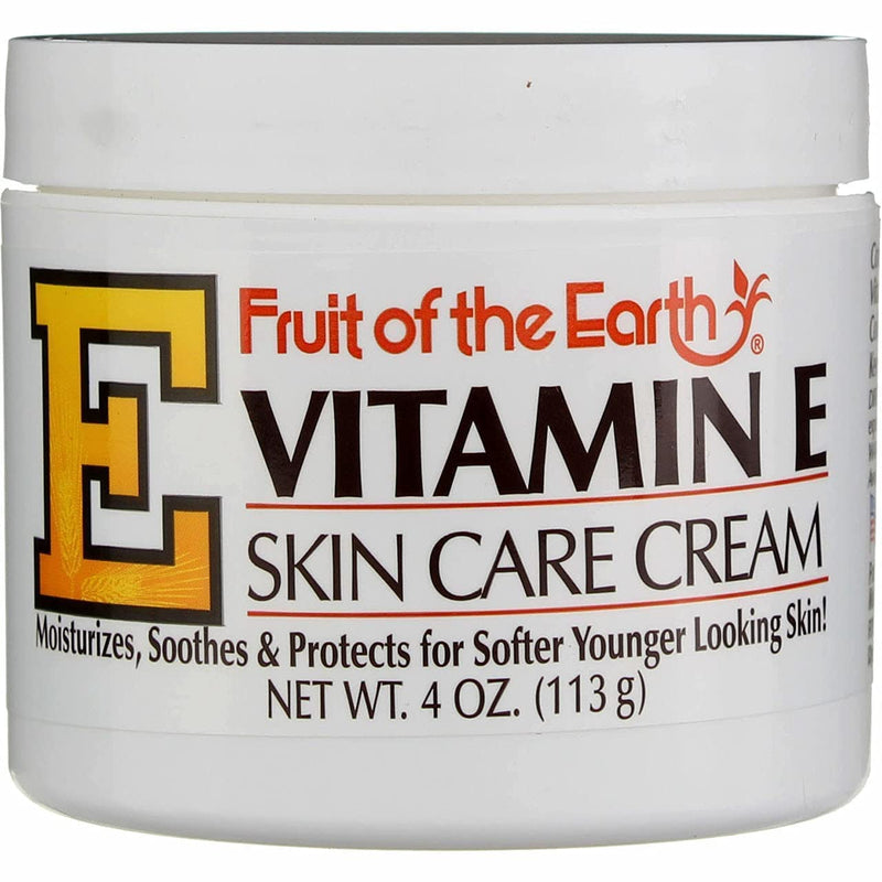 Fruit of the Earth Vitamin E Skin Care Cream 4 Ounce Cream 4 Fl Oz (Pack of 1)