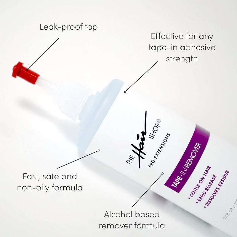 [Australia] - X10 Pro-Tools Tape-in Remover by The Hair Shop, Professional Salon Quality Tape-in Skinweft Smart Tabs Formula, Precision Bottle, Safe & Alcohol-Based 