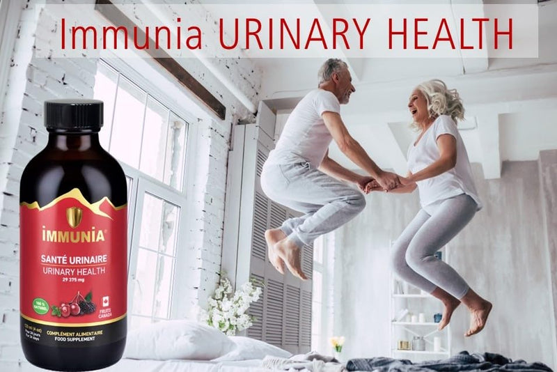 Urinary Health. Cranberry & Elderberry Concentrate. Fruits from Canada. Natural Antioxidant. Delicious Taste. 5 ml/Day 1 bottle