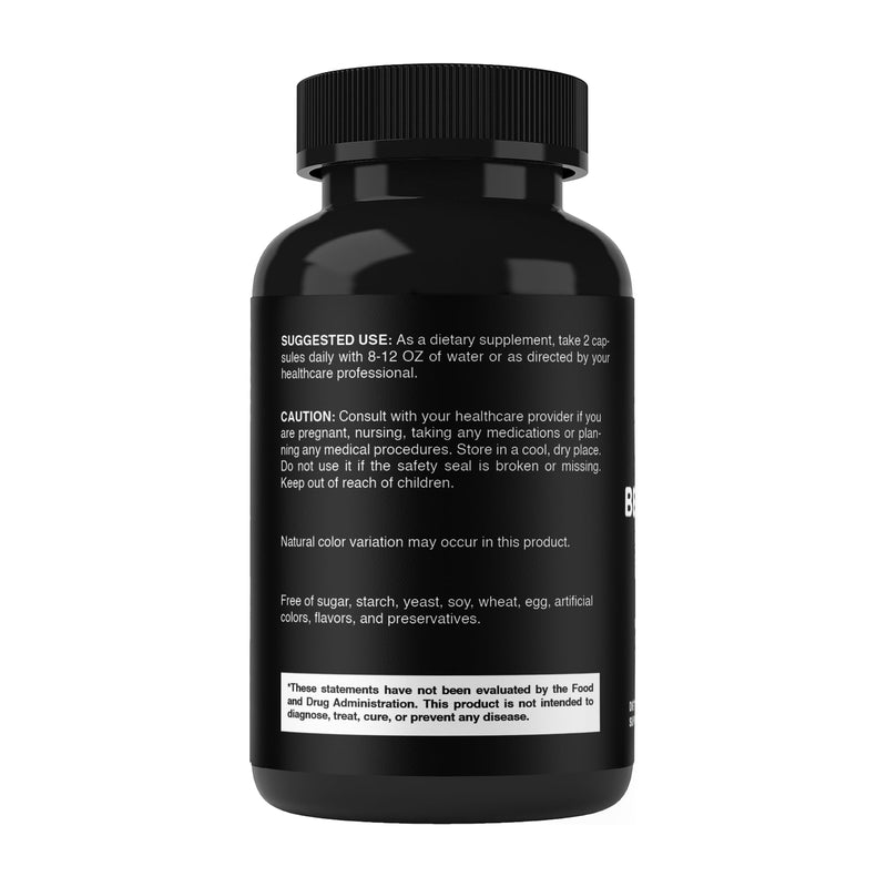 Vitabod Benfotiamine 600mg – 180 Vegetarian Capsules – Fat-Soluble Vitamin B1 Supplement