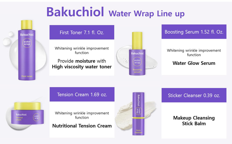 [Australia] - CHARMZONE Bakuchiol WaterWrap Tension Cream – Korean Skincare Retinol Alternative with 99% Bakuchiol, Pore Refining, 8-Layer Hyaluronic Acid for Firming, Anti-Aging, Hydration (1.69 fl. oz / 50 ml) 