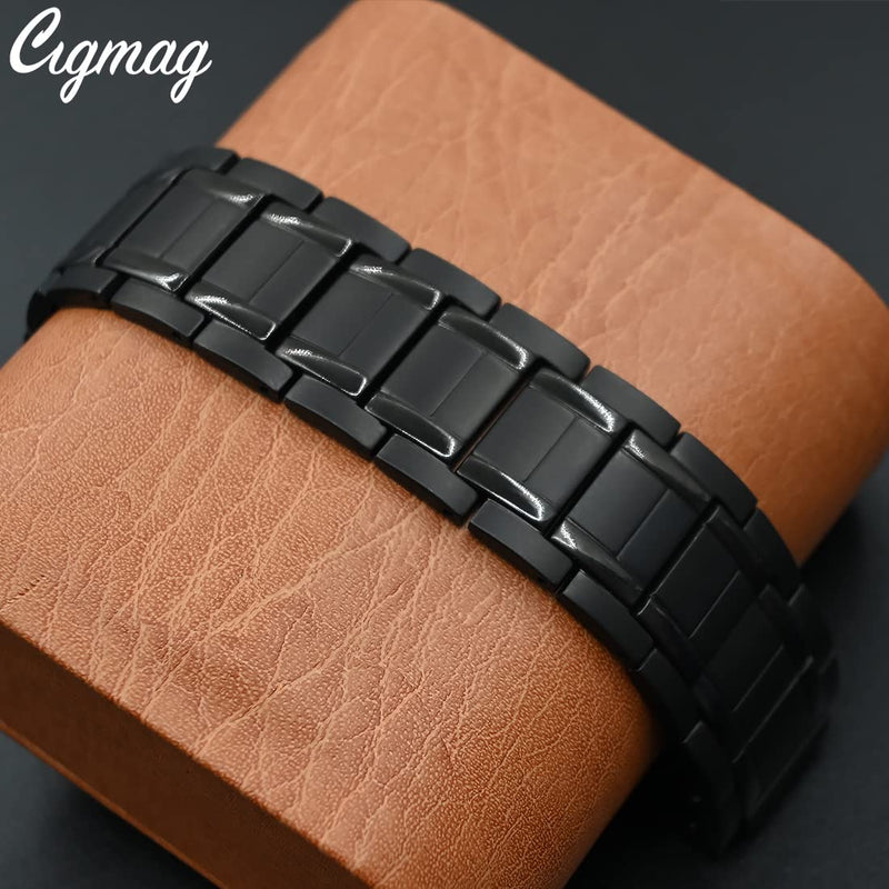 Magnetic Bracelets for Men Titanium Steel Bracelet with Adjustable Tool for Anniversary Valentine Black-new