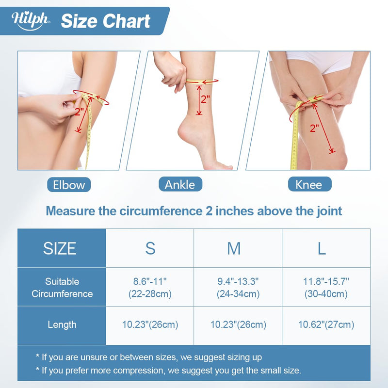 [Australia] - Hilph Cooling Pack for Elbow and Knee Injuries, Reusable Cooling Pads Gel Heat and Cold Therapy Cooling Pad Ice Pack for Tennis Elbow Sleeves for Pain Relief - M Soft Gel Elbow 