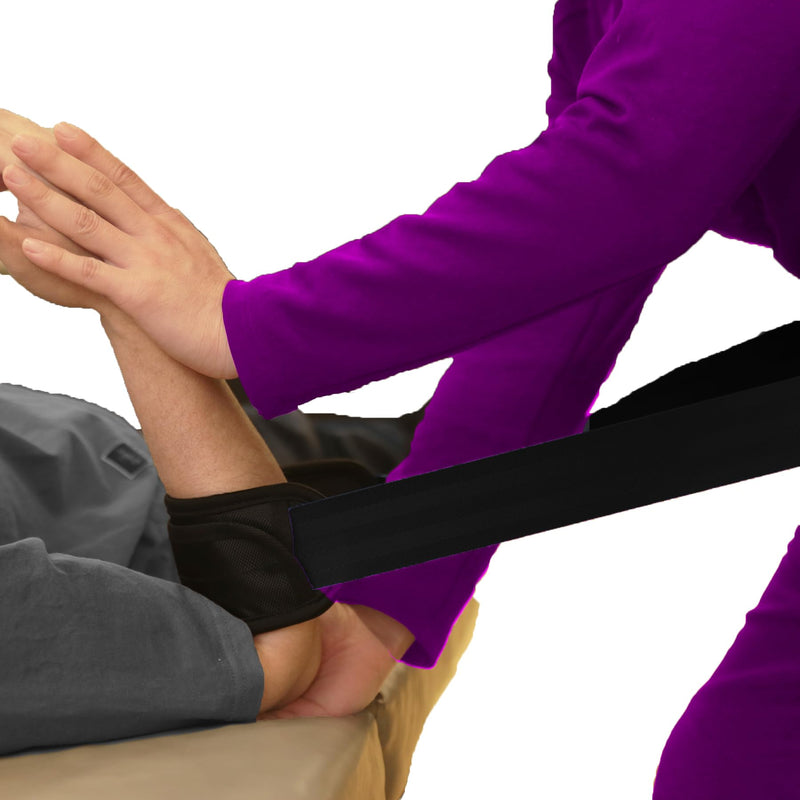 [Australia] - Mobilization Belt - Physical Therapy Belt Used for Physical Therapy ，Rehabilitation, and Manual Therapy Belt ;Mobilization Belt Physical Therapy- Highly Recommended by Physical Therapists Black 