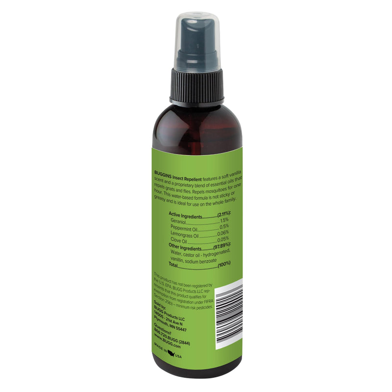 [Australia] - BUGGINS - Original Insect Repellent - Mosquitoes & Gnats, DEET Free, Non-Greasy - 4 oz Pump Spray Bottle - 3 Pack 