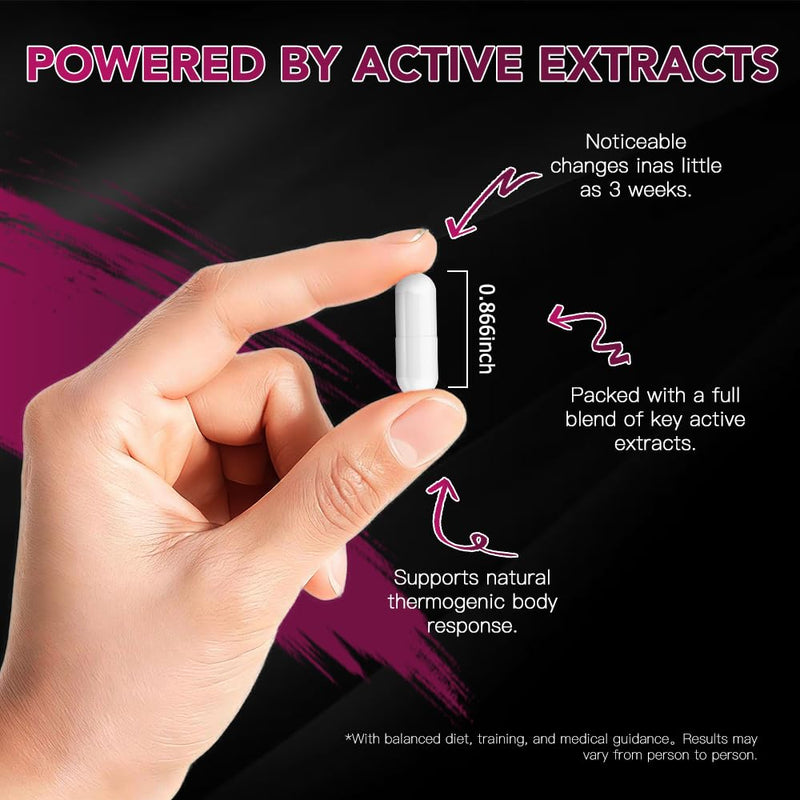 Triple-Strength T5 Capsules for Enhanced Exercise Results—Fat Burning and Weight Management for Both Men and Women