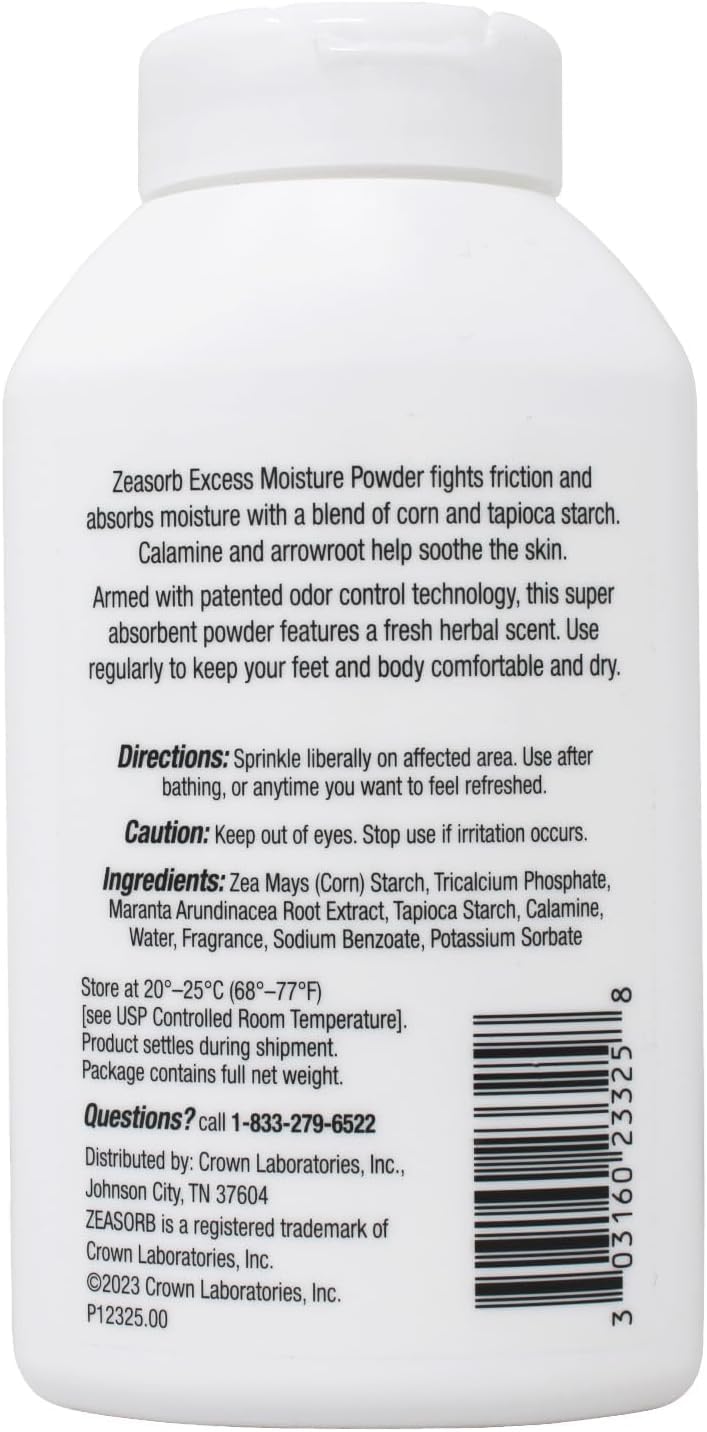 [Australia] - Zeasorb Prevention Super Absorbent Powder 2.5oz (Pack of 3) 