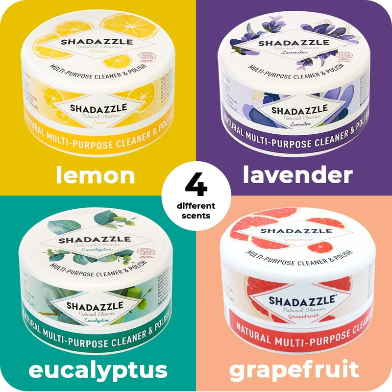 [Australia] - Natural All Purpose Cleaner and Polish – Eco friendly Multi-purpose Cleaning Product – Cleans & Polishes any washable surface (Lemon) Lemon 