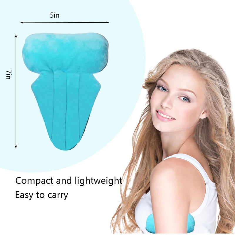 [Australia] - Lymphedema Axilla Pillow Mastectomy Recovery Pillow Breast Pillow Post Surgery Pillow for Cancer Lumpectomy Surgery Recovery Post-Surgery Underarm Pillow Armpit Pain Relief (2pc) (Blue) Blue 