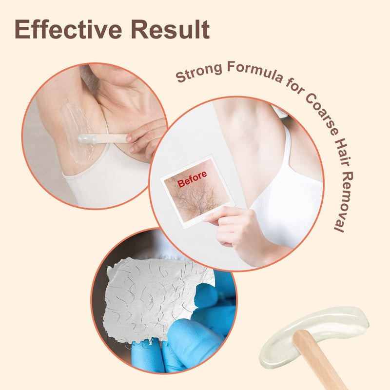 Hard Wax Beads for Hair Removal, Wax Beans for Sensitive Skin, 300g (10 Oz)/bag (Coconut), Unisex, Full Body Waxing, Painless and Effective for Sensitive Skin Hair Removal Coconut
