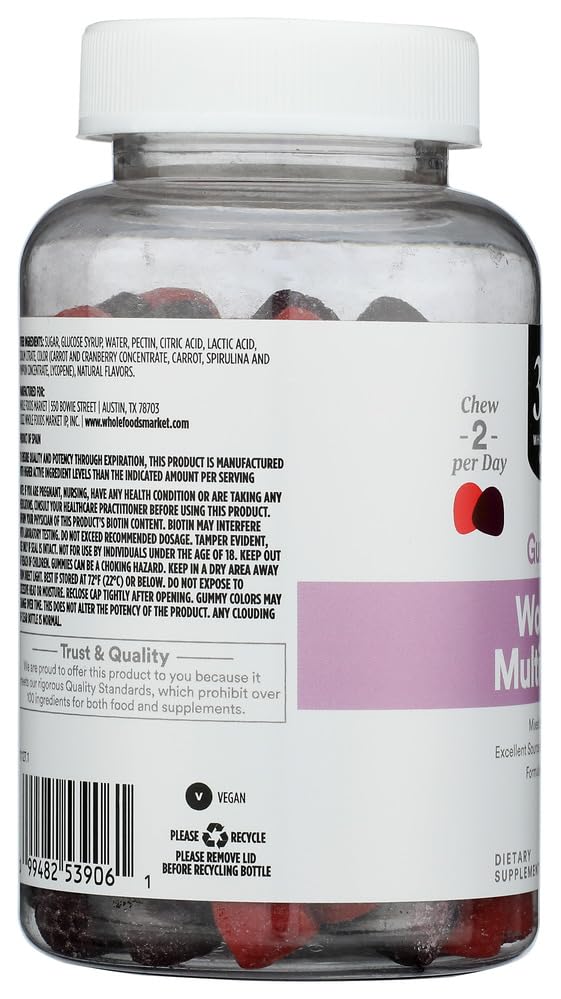 365 by Whole Foods Market Women's Multivitamin Gummy, 120 CT