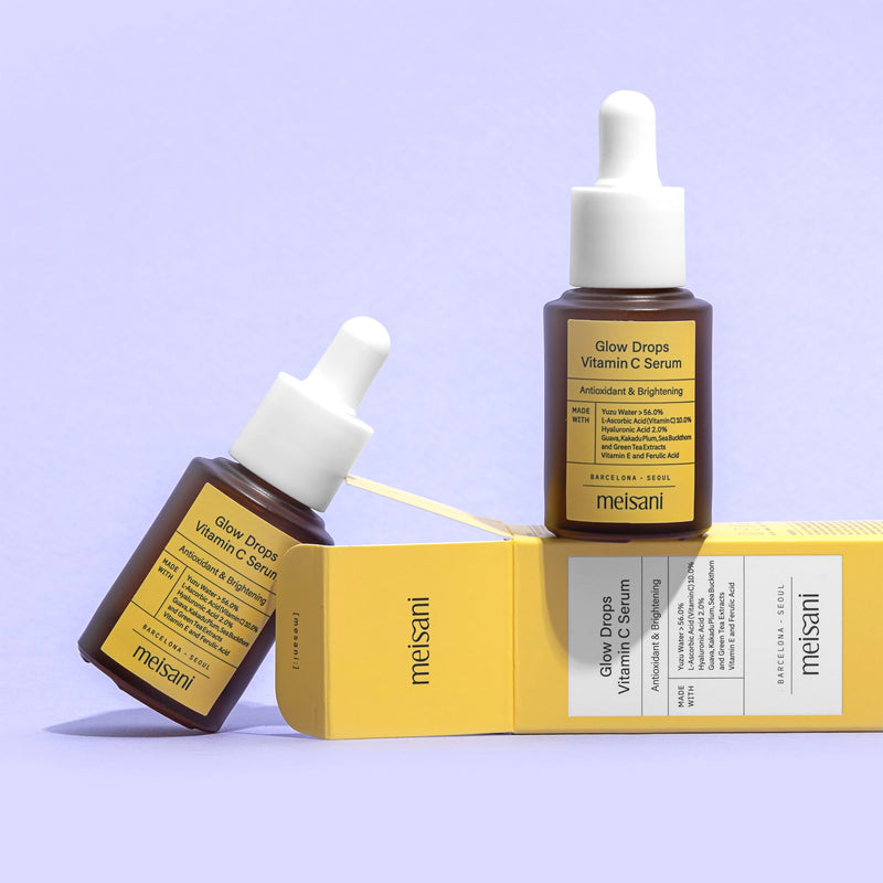 Glow Drops Vitamin C Serum with Yuzu for Radiant Skin, 0.5 fl.oz. | Brightens with pure vitamin C, yuzu fruit water and hyaluronic acid. Antioxidant formula helps boost skin radiance.