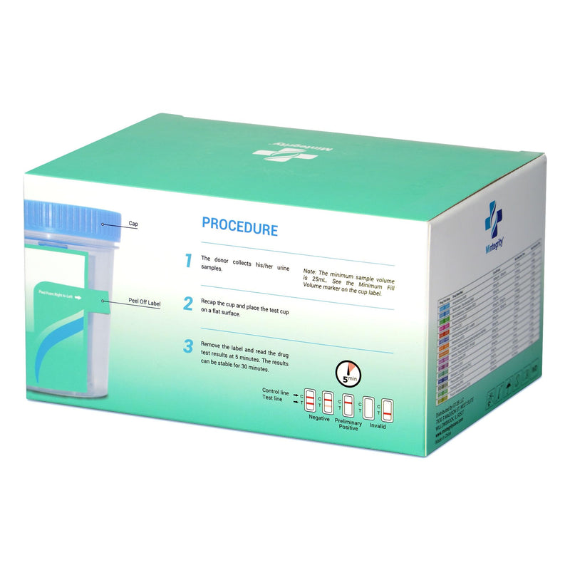 2 Pack 12-Panel Instant At Home Urine Test Kits | Multi-Panel Urine Screening Testing Kit