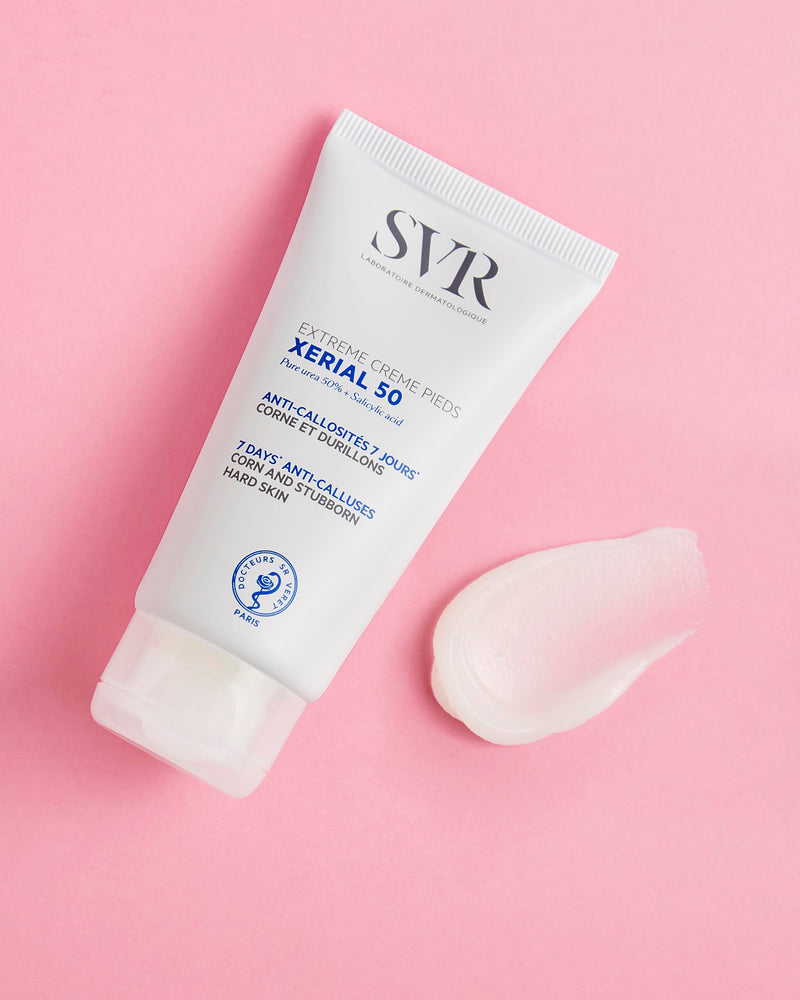 SVR - Xerial 50 Extreme Foot - Intense Hydrating Foot Cream with 50% Urea - For rough, dry feet, hands, elbows and knees - Delivers visible results in just 7 days - Quick Absorption- 1.7 fl.oz