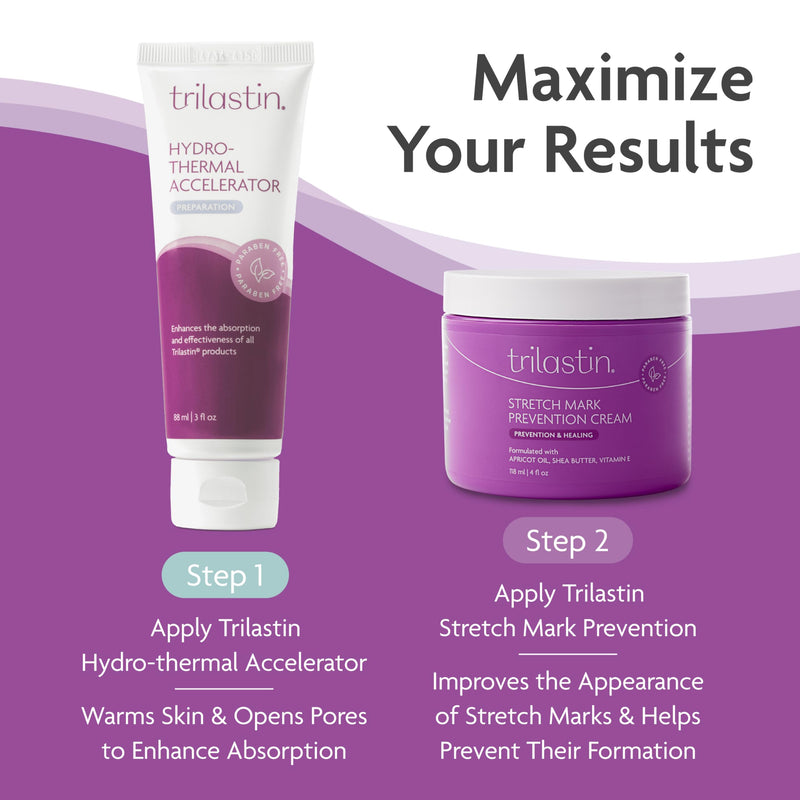 [Australia] - TriLASTIN Stretch Mark Cream for Pregnancy - 4 fl oz, Citrus Scent - Pregnancy Stretch Mark Prevention & Pregnant Belly Cream & Belly Oil for Pregnant Women - Paraben Free Stretch Mark Cream 1 Pack 