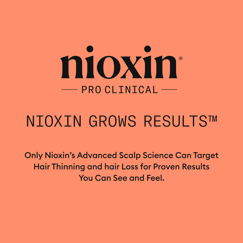 NIOXIN System Kits | Scalp + Hair Thickening | 1 Month Supply | Natural, Colored & Damaged Hair with Light to Progressed Thinning | Strengthen & Boost Hair Density with Niacinamide & Biotin