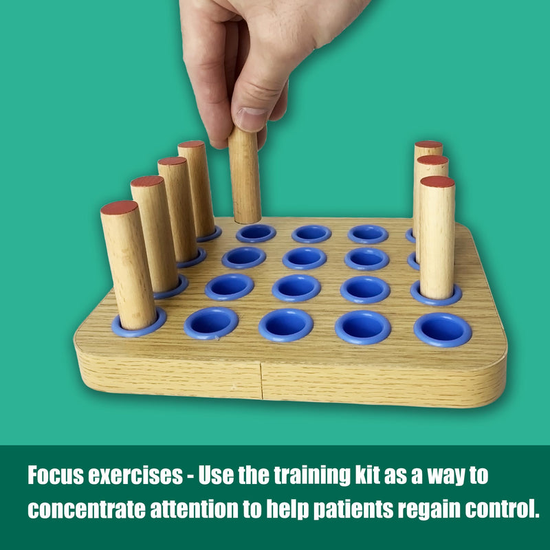 [Australia] - Stroke Training Equipment - Stroke Hand Exercise Tools Finger Arm Exercise Activities for Stroke Seniors Patient Elderly 