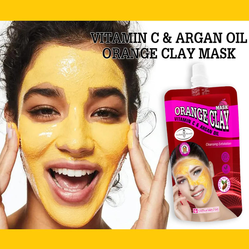 AICHUN BEAUTY Orange Clay Vitamin C Argan Oil Cleansing 120ml