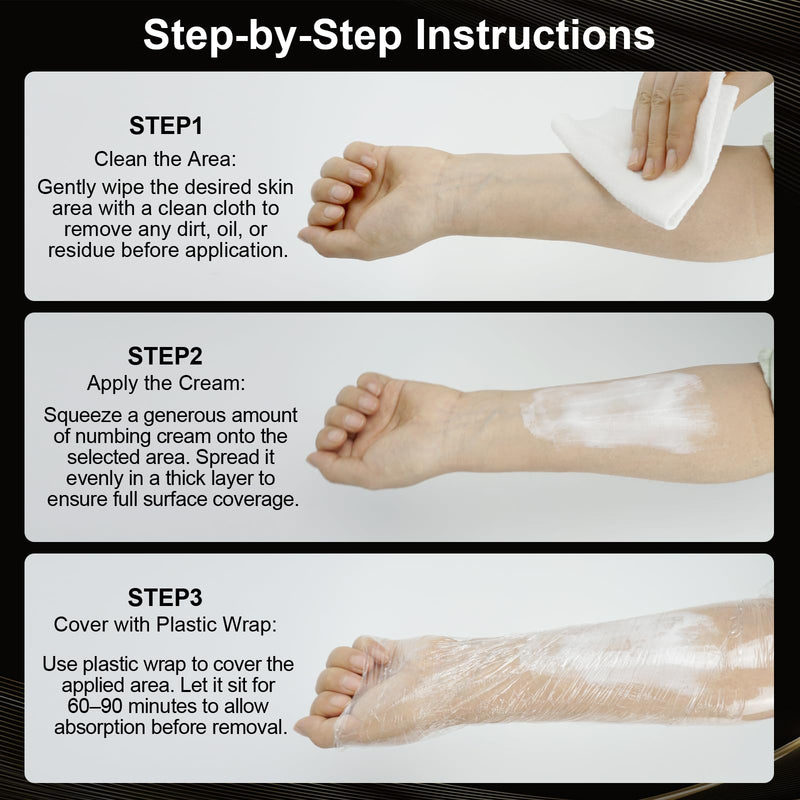 [Australia] - Numbing Cream – Maximum Strength Topical Skin Cream with Emu Oil and Arnica & Vitamin E– External Use Formula for Burns, Itches, Insect Bites,Tattoo and Irritated Skin – 1.76oz 