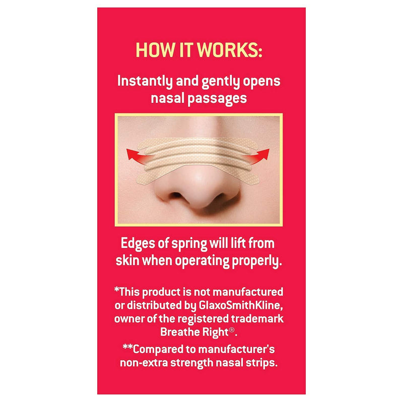 [Australia] - Member's Mark Extra Strength Nasal Strips, Tan (44 Count.) 