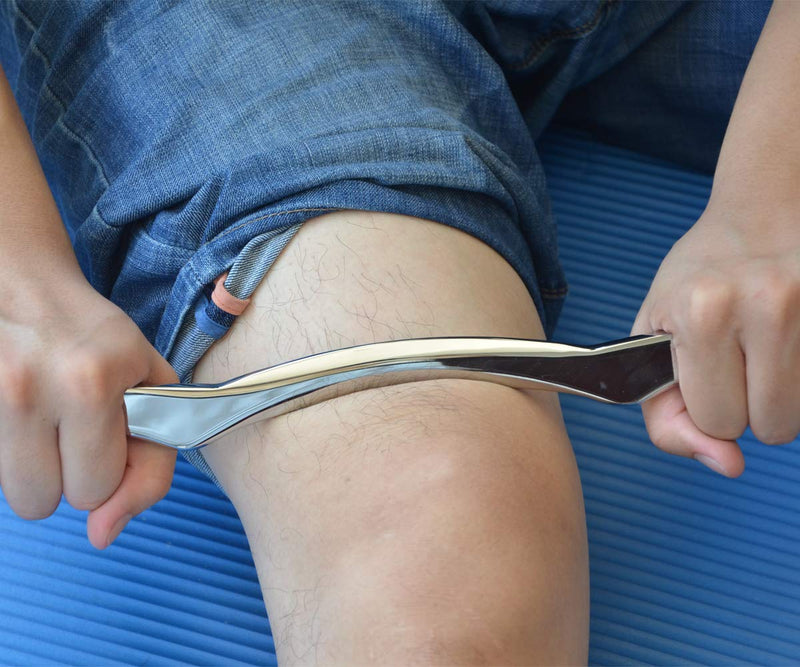 [Australia] - Gua sha Tool Gua sha Stainless Steel IASTM Tools-gua sha Massage Tool Soft Tissue Mobilization Tool Physical Therapy Used for Legs,Arms,Shoulder,Neck(Long bar 3) Long bar2 