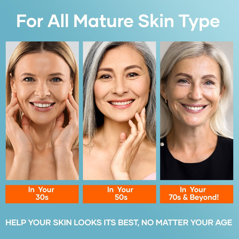 VANIDOX Super Vitamin C Serum for Women Over 70, All-In-One Formula, Made in USA, Hydrates, Firms, Lifts, and Targets Wrinkles, Age Spots, and Fine Lines, Vitamin C Serum (1fl oz x 2) 1 Fl Oz (Pack of 2)