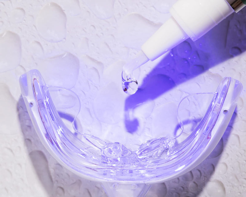 [Australia] - Smileactives ProLite Professional Teeth Whitening Kit, Dental Quality LED Light Teeth Whitener for White Teeth & Smile, 16 Minute Built-in Timer, Teeth Whitening Products, Helps Remove Tooth Stains 