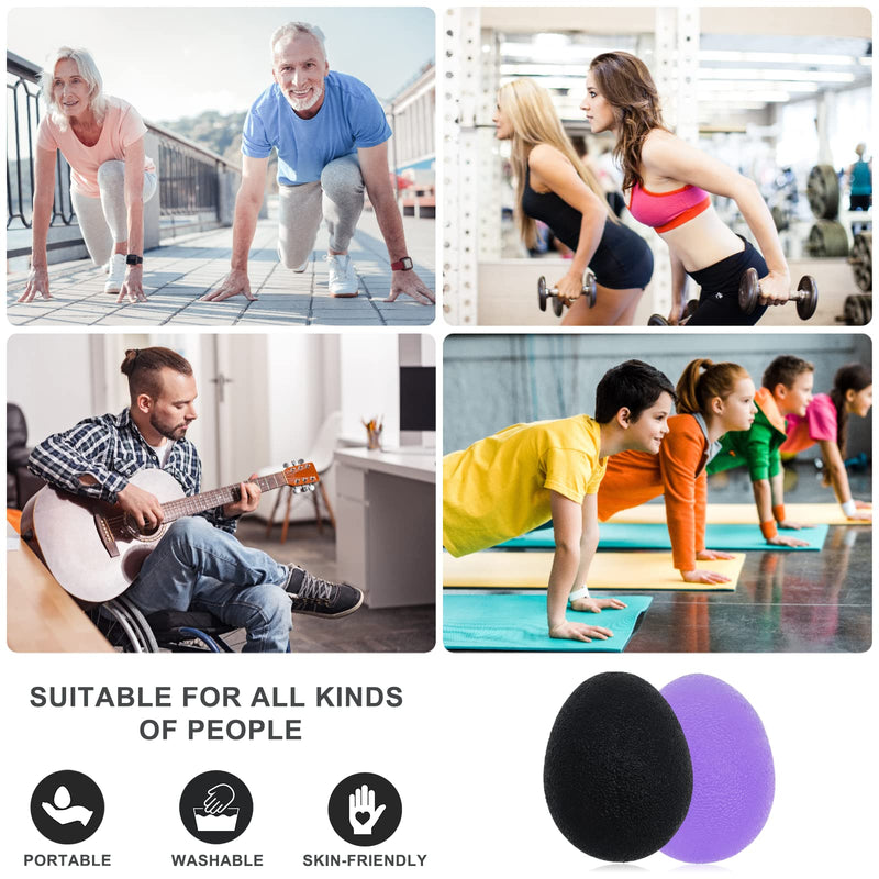 [Australia] - Stress Balls for Adults, Hand Exersicers for Strength, Squeeze Balls for Senior Hand Therapy, Set of 2 Hand Exersice Balls for Hand, Finger and Wrist Training…… Oversize 