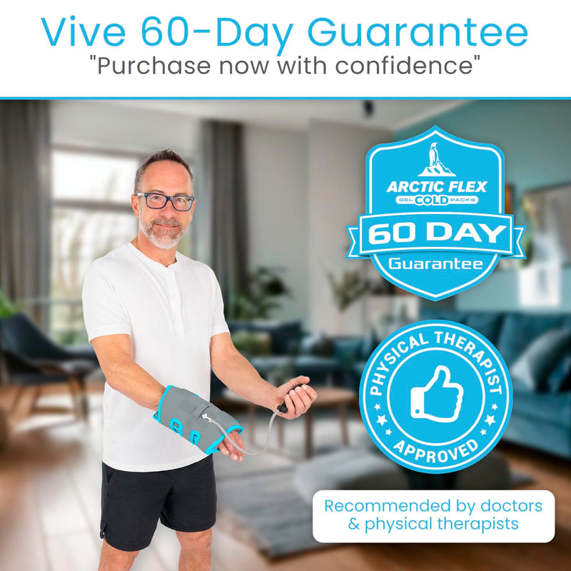 [Australia] - Wrist Ice Pack Wrap with Compression for Carpal Tunnel Relief - Hand Brace with Hot & Cold Therapy for Inflammation, Arthritis, Swelling & Post-Surgery (Gray) Gray 