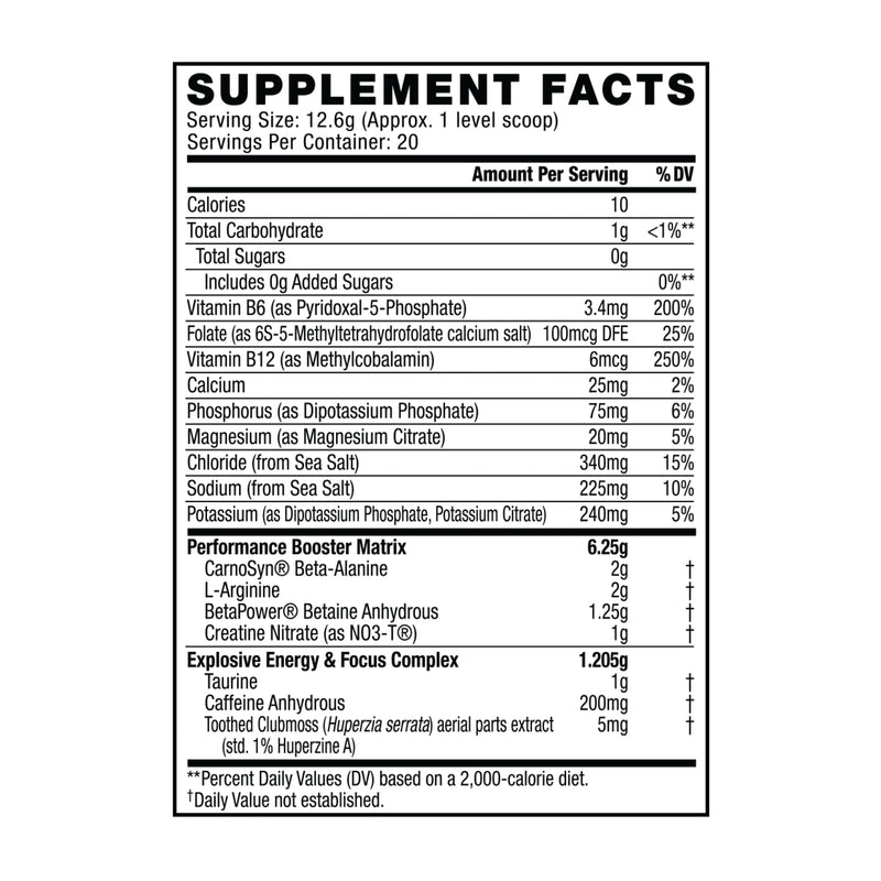 [Australia] - Cellucor C4 Sport Pre Workout Powder - NSF Certified for Sport - Elite Hydration - 200mg Caffeine + Creatine + Beta-Alanine - Electrolytes and Energy Supplement - Hawaiian Punch, 20 Servings 8.61 Ounce (Pack of 1) 