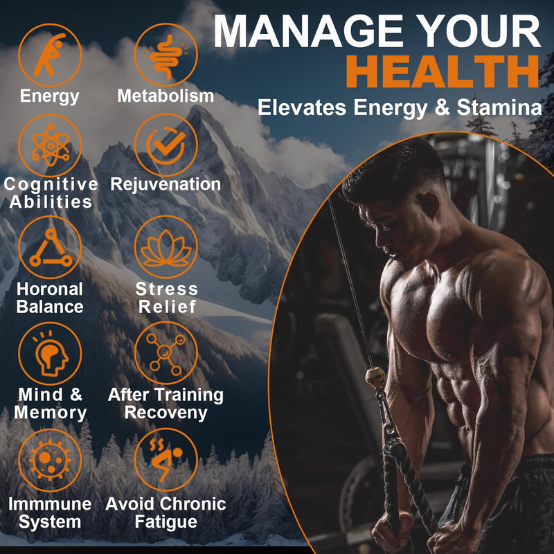 [Australia] - Shilajit Pure Himalayan Organic Resin - 800mg Gold Grade Shilajit Resin with Fulvic Acid & 85+ Trace Minerals Complex for Energy, Strength & Immunity, Shilajit for Men & Women, 800mg 1.05 Ounce (Pack of 1) 