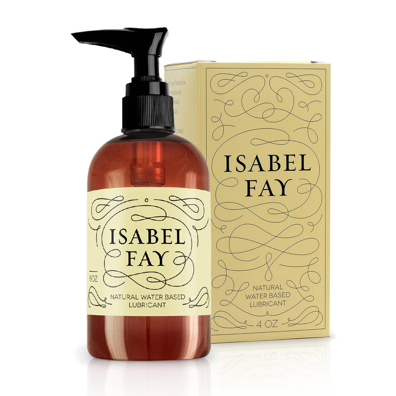 [Australia] - 8 Oz, NO Parabens NO Glycerin, Natural Personal Lubricant for Sensitive Skin, Isabel Fay - Water Based - Best Personal Lube for Women and Men (8 Fl OZ) 8 Ounce (Pack of 1) 