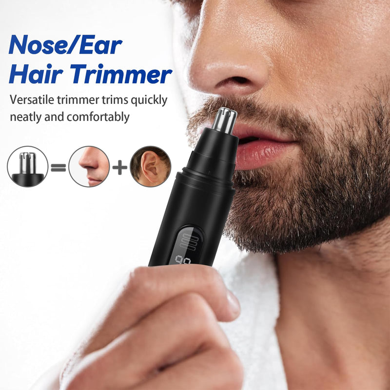 [Australia] - AOGOE Nose Hair Trimmer, USB Rechargeable Nose Hair Trimmer, Painless Nose Hair Trimmer, Ear Hair Trimmer, Professional Nose Hair Remover for Men and Women 