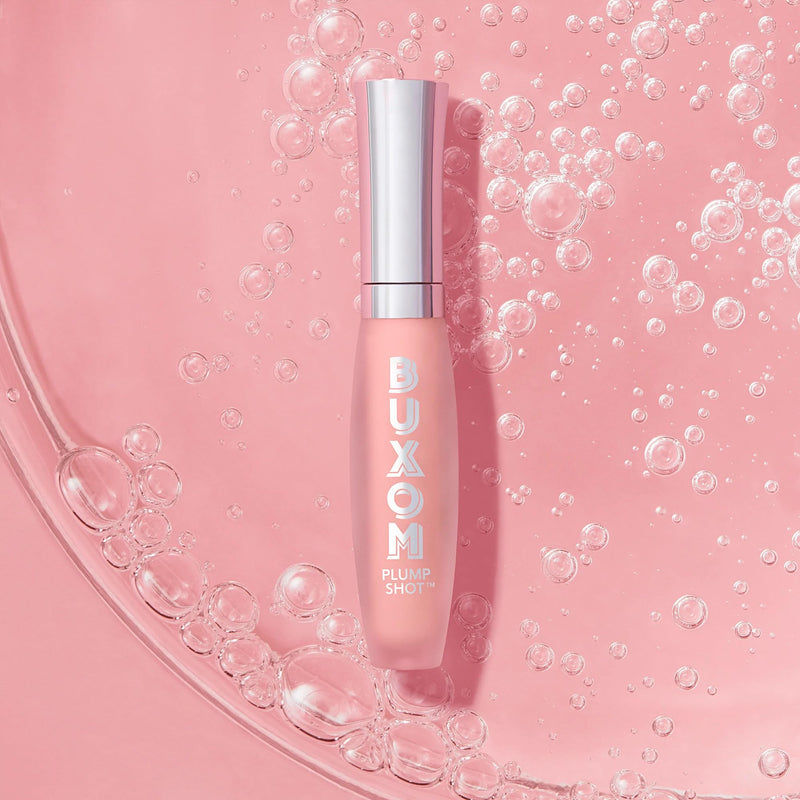 BUXOM Plump Shot Collagen-Infused Lip Serum, Tinted Lip Plumping Gloss, Formulated with Collagen, Peptides, Hyaluronic Acid, Avocado & Jojoba Oil