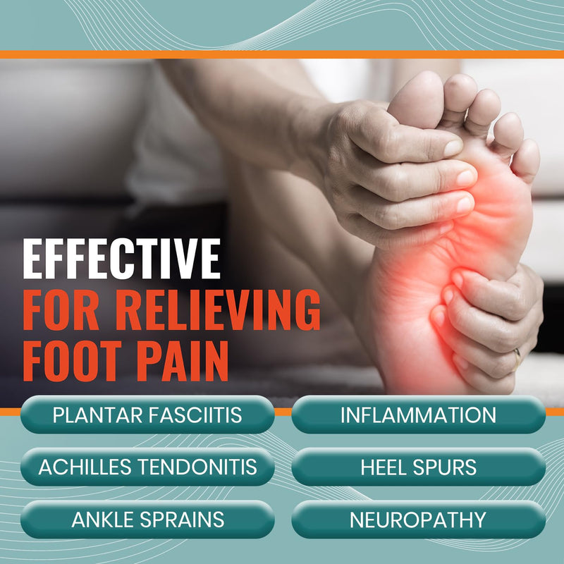 Compression Socks 20-30mmHg for Plantar Fasciitis, Achilles Tendonitis Relief - Ankle Compression Sleeve for Heel Spurs, Foot Swelling & Fatigue - Arch Support Brace for Everyday Use (1 Pair) Gray Solid Large