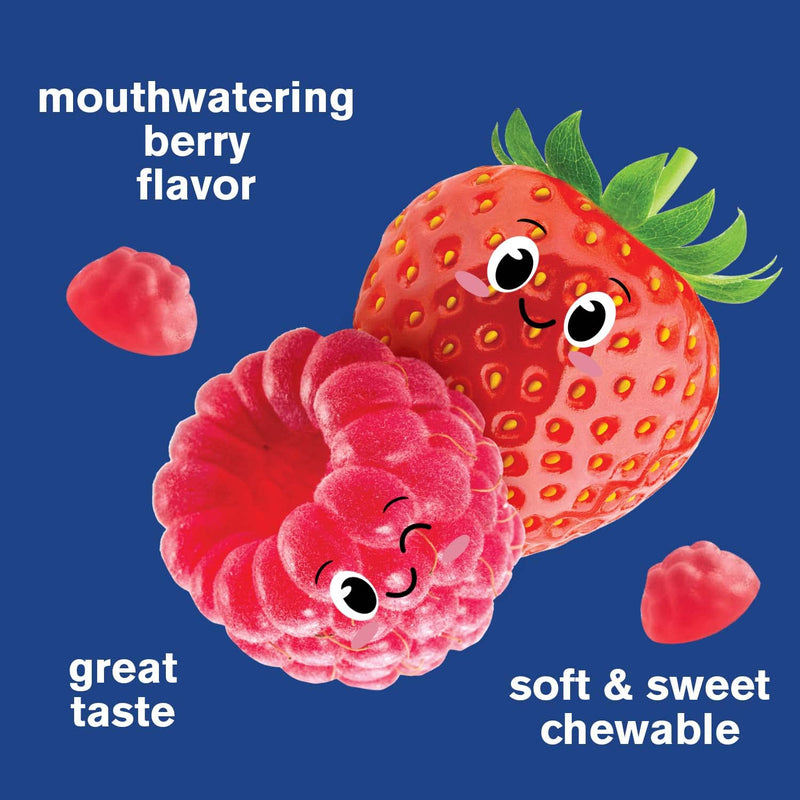 WellYeah Vitamin B12 Gummies for Kids - Boost Energy, Improve Brain Function, and Strengthen Immune System - Non-GMO, Gluten-Free - Great Tasting Berry Flavor - Easy to Chew - 60 Gummies 60 Count (Pack of 1)
