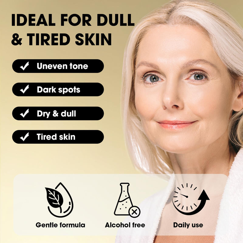 Turmeric Oil for Face, Facial Skincare Oil with Turmeric Root Extract & Tetrahexyldecyl Ascorbate, Hydrating Face Glow Serum, Daily Skin-Conditioning Care for a Radiant-Looking Appearance
