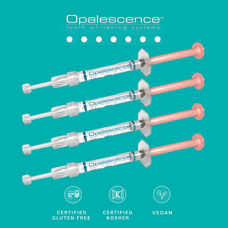 [Australia] - Opalescence 35% Gel Syringes Teeth Whitening - Refill Kit (4 Syringes Total) Carbamide Peroxide. Made by Ultradent, in Melon Flavor. Tooth Whitening Refill Syringes 5404-1 1 Count (Pack of 4) Melon 35 