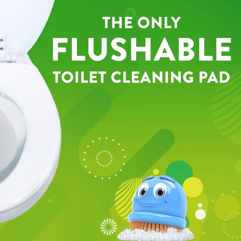[Australia] - Scrubbing Bubbles Flushable Toilet Wand Refills, Fresh Brush Toilet Cleaner Refill Pads, Cleans Limescale & Fights Odors, Citrus Scent, 20 Count, Pack of 2 2.5 Pound (Pack of 1) 
