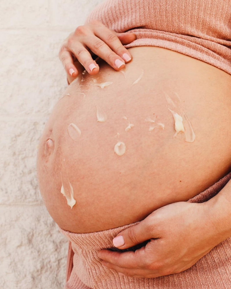 [Australia] - Organic Belly Butter for Pregnancy Stretch Mark Prevention and Treatment by Irene Organics - Award Winning Anti Stretch Mark Tummy Balm For Pregnancy and Postpartum 4oz - Hydrating Bump Cream 4 Fl Oz (Pack of 1) 