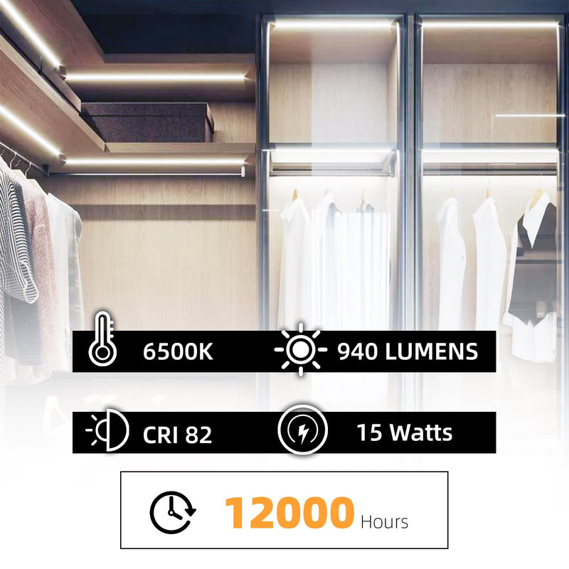 [Australia] - F15T8/DL 6500K 15W 18" T8 Fluorescent Linear Tube Bulb Daylight G13 Base 2 Pack 