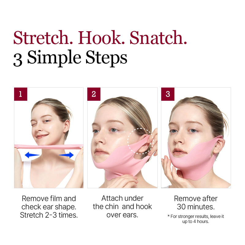 [Australia] - ROUND LAB Camellia Deep Collagen V Lifting Gel Mask 14EA | Double-chin Mask, Instant Cooling & Depuffing, Face Toning Belt, Collagen V-line, Improves Sagging Skin, Lifting & Firming 10g/0.35oz Collagen V Lifting Mask 14ea 